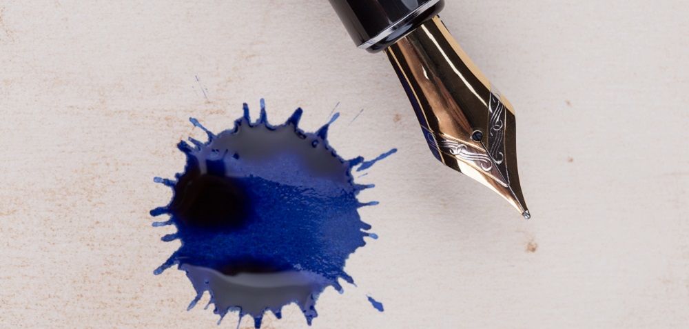 Tinte bzw. Tintenflecken entfernen